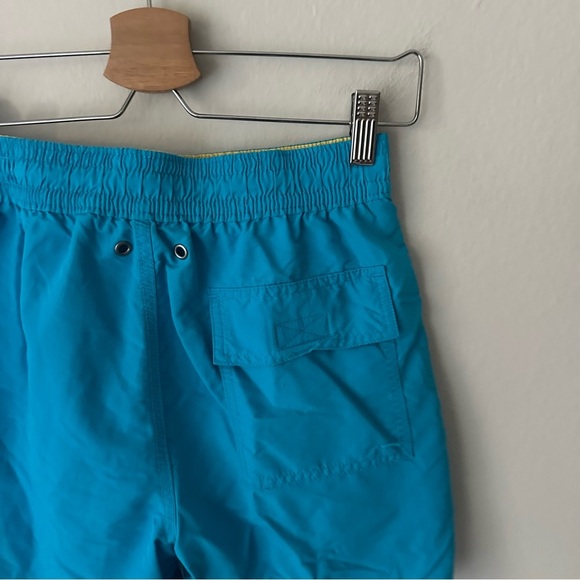 Polo Ralph Lauren Mens Lined Swim Trunks - Blue/Yellow XS - Picture 9 of 9